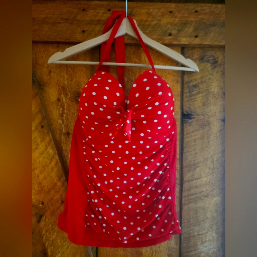Fun Polka dot Tankini